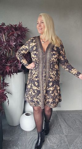 Hovedbilde Lauren Short Dress ( 100 cm ) - black/gold - ca.1 ...