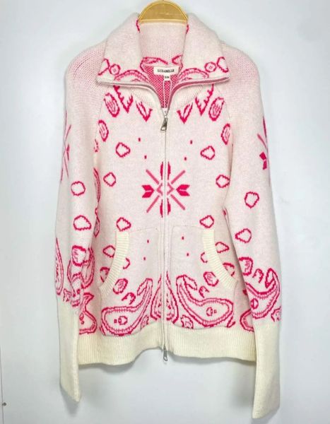 TINDRA CARDIGAN ( lu2530-2006 ) - white pink - levering ca. 16 okt