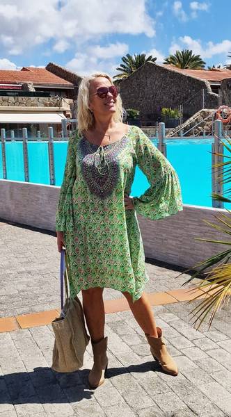 UNISA Gwen BS Barley cowboyboots - beige - kun 36, 38