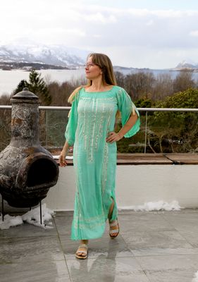 Hovedbilde TARIFA SOUL- Kaftan Pacific - mint- 