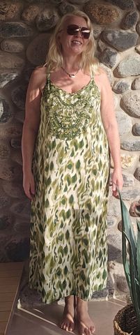 Hovedbilde TAURO LONG DRESS – green - CA. 10 JUNI ...