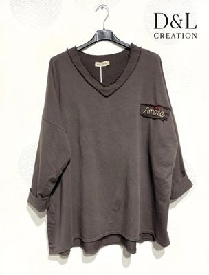 Hovedbilde AMORE LOUNGE TOP - chocolat