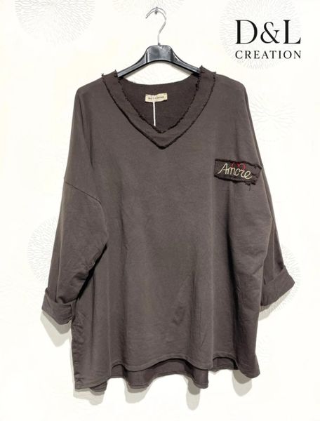 AMORE LOUNGE TOP - coral -