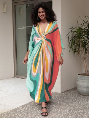 Hovedbilde Ibiza Kaftan – Sunset Waves 
