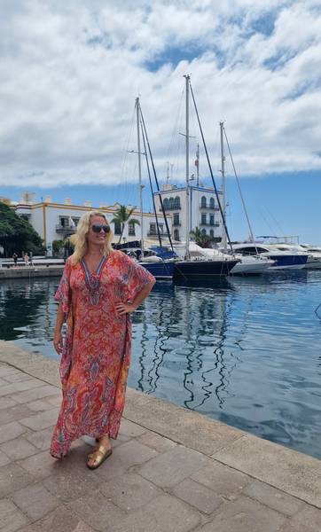 KAFTAN SIMONE - VALERY VAIN - Aperol , xs, small