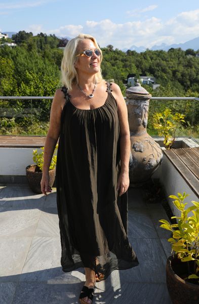 Ciara Dress Mdc ( 65675 ) silkemix - BRUN ( moro )