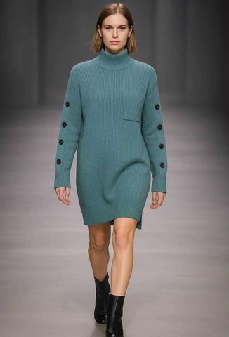 Hovedbilde DAKOTA KNIT DRESS - Sea Green - (2330-3422) - ...