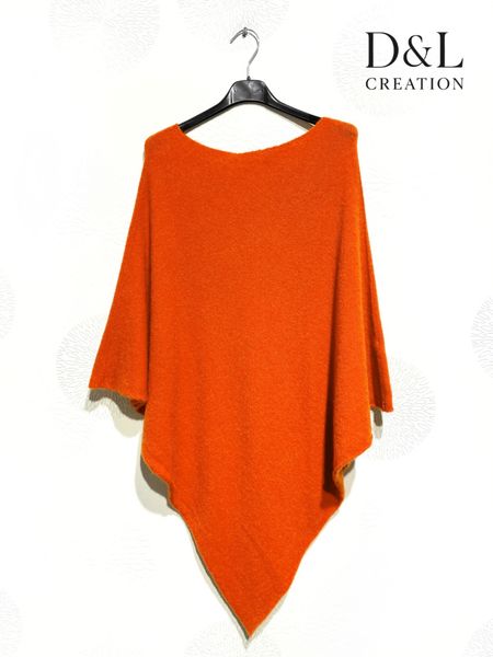 MAELLE PONCHO (hj13715) - orange