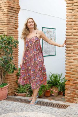 Hovedbilde LUNA Vea strap dress BC ( 39143 )- royal berry