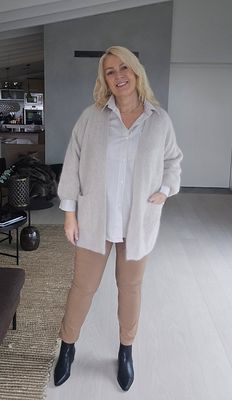 Hovedbilde LUZABELLE STRIPED SHIRT ( 8550 - khaki ) - beige ...