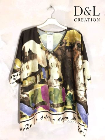Hovedbilde FIORA BLOUSE&nbsp;&nbsp;(sh26511 )- chocolat