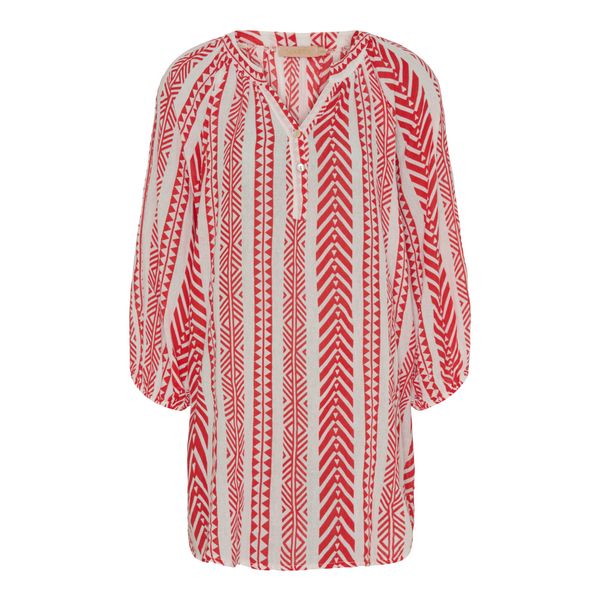Kairah Blouse Mdc ( 68548 ) - red-1 stk s/m