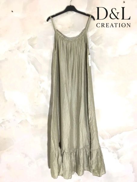 SOL&Eacute;A STRAP DRESS ( xdj26157 ) - kaki