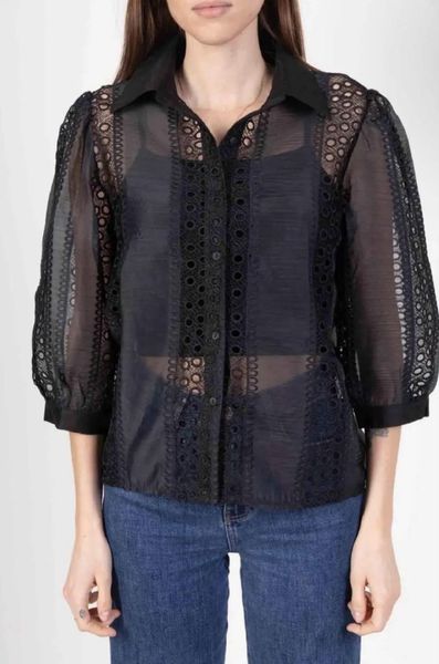 Daisy Blouse (9617-3405) - Black - ca.25 august levering