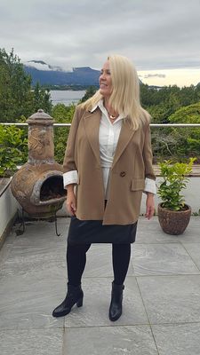 Hovedbilde KELLY BLAZER - camel - ca.10 oktober levering