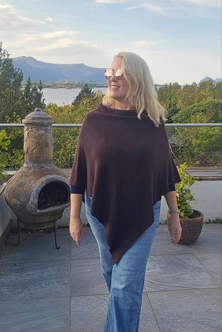 Hovedbilde MAELLE PONCHO (hj13715) - chocolat