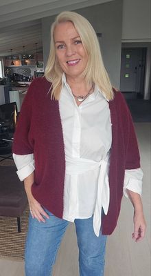 Hovedbilde ROSELLA CARDIGAN (NY9180) - Burgunder- CA.19 SEPT ...