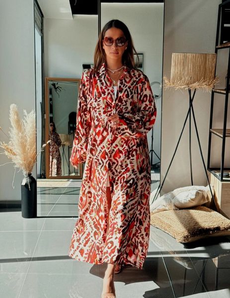 ELARA SHIRT DRESS ( atn001-oo1 ) - orange 