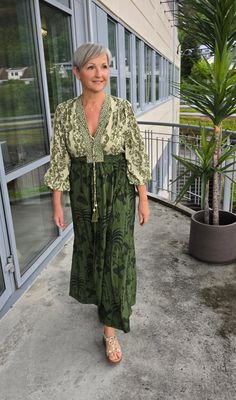 Hovedbilde GABRIELLA DRESS –  olive grove - levering ...