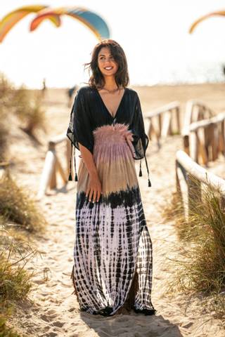 Hovedbilde TARIFA SOUL- Dress April - black- 1 stki igjen