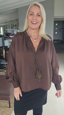 Hovedbilde INCANTO BLOUSE - copper brown - ca.15 sept ...