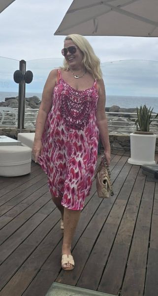 TAURO SHORT DRESS – pink 