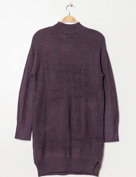 DAKOTA KNIT DRESS - Purple - (2330-3422) - LEVERING CA. 25 august
