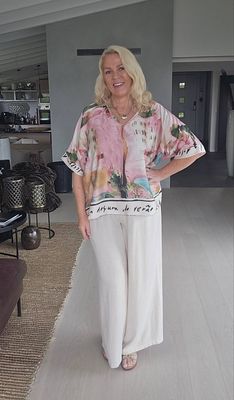 Hovedbilde FIORA BLOUSE&nbsp;(sh26511 )- pink  -  levering ca. 25 ...