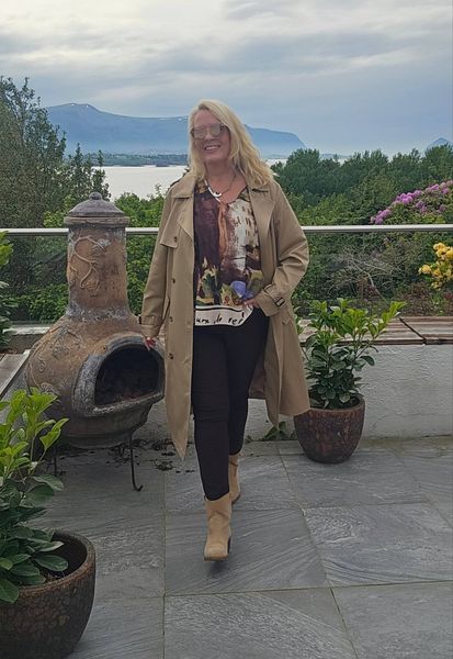 AUDREY TRENCH COAT (LANG) - beige 