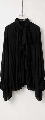 Hovedbilde Florine Blouse (6810) Black - ca 25. august ...