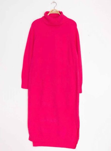 MIRA KNIT DRESS - Pink - (6001-2012) - LEVERING CA. 25 august