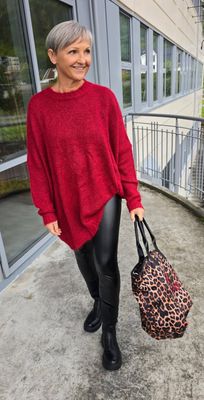 Hovedbilde Mauve Knit (RM5027) ONE SIZE -  Red 