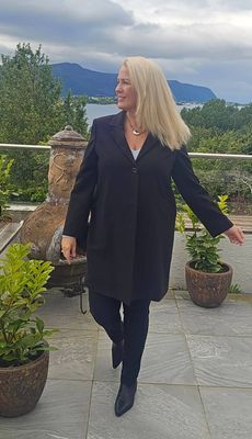 Hovedbilde AVA LONG BLAZER - black - ca.15 sept.levering