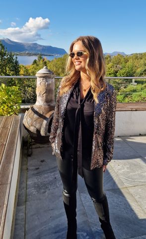 Hovedbilde OUI - Blazer (89883) - Rose Grey