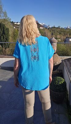 Hovedbilde AMALIA TOP ( 9868 ) - turquoise 