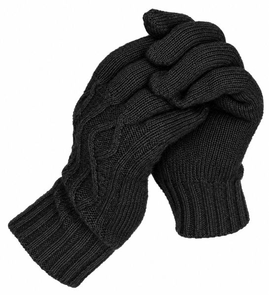 ESSENZA CASHMERE GLOVES - black
