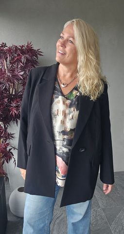 Hovedbilde KELLY BLAZER - black - ca.15 sept levering