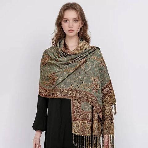 Hovedbilde Indira Scarf (F60-D) - Olive