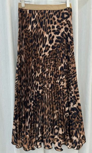 LEO MAXI SKIRT (3201) - Leopard - ca 25. august levering