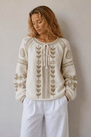 Hovedbilde TILIA  KNIT (RM6017) ONE SIZE - White  - ca 25. ...
