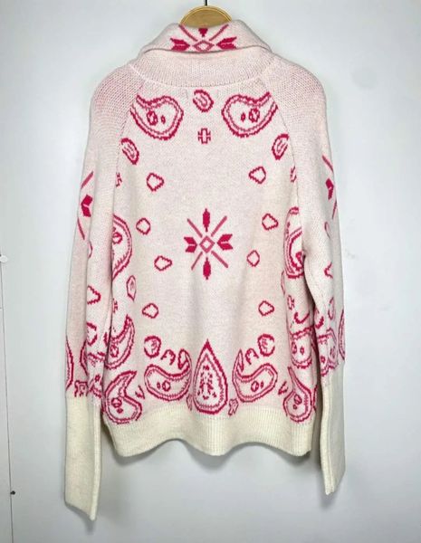 TINDRA CARDIGAN ( lu2530-2006 ) - white pink - levering ca. 16 okt