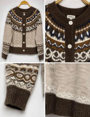 Hovedbilde FREYA CARDIGAN  (2536-2077) - Brown - ca. 25 ...
