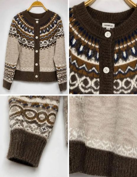 FREYA CARDIGAN  (2536-2077) - Brown - ca. 25 august levering
