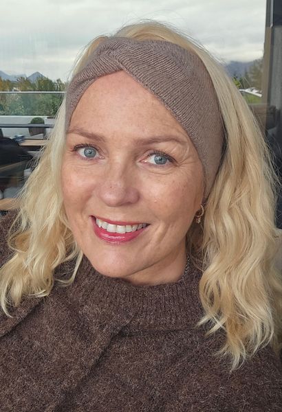 ESSENZA YLVI HEADBAND ( 100 % cashmere ) - taupe