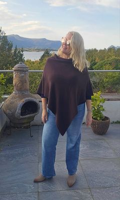 Hovedbilde MAELLE PONCHO (hj13715) - chocolat