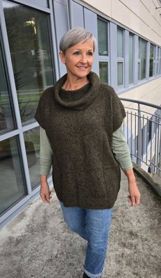 Hovedbilde EVALINE KNIT (RM5011) ONE SIZE - Kaki/Green -