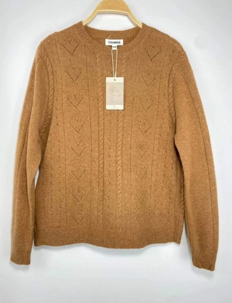 ROSALYN WOOL SWEATER  (1188-2008) - Camel - ca. 25 august levering