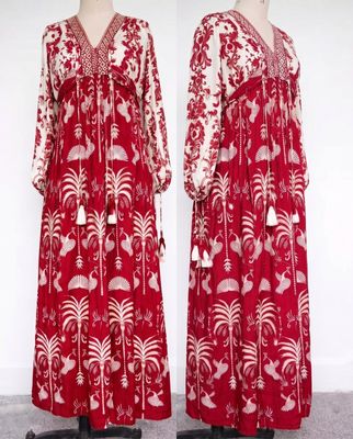 Hovedbilde GABRIELLA DRESS –  warm scarlet - levering ...