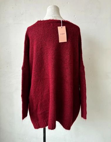 Hovedbilde Mauve Knit (RM5027) ONE SIZE - Dark Red - ca 25. ...