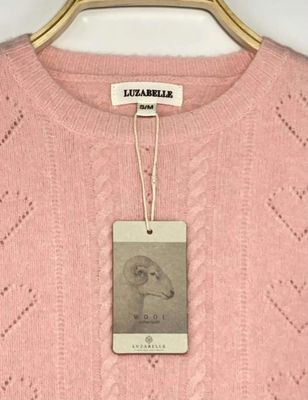 Hovedbilde ROSALYN WOOL SWEATER  (1188-2008) - Baby Pink - ...